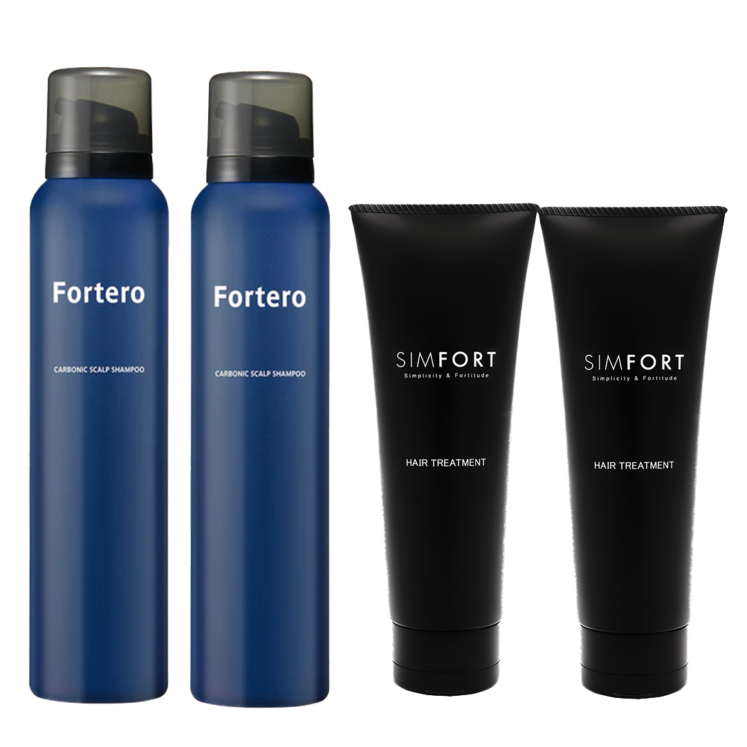 Fortero Shampoo & Simfort Conditioner [2 Packs]