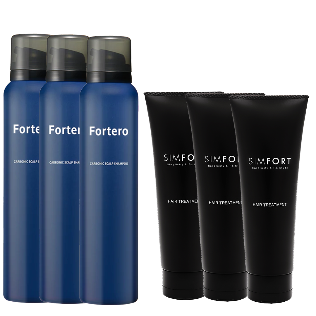 Fortero Shampoo & Simfort Conditioner [3 Packs]
